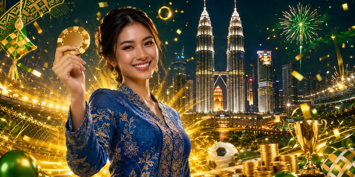 Suasana pertaruhan sukan tempatan Malaysia dalam pakaian tradisional
